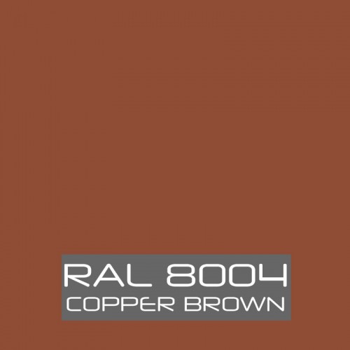 RAL 8004 Copper Brown tinned Paint